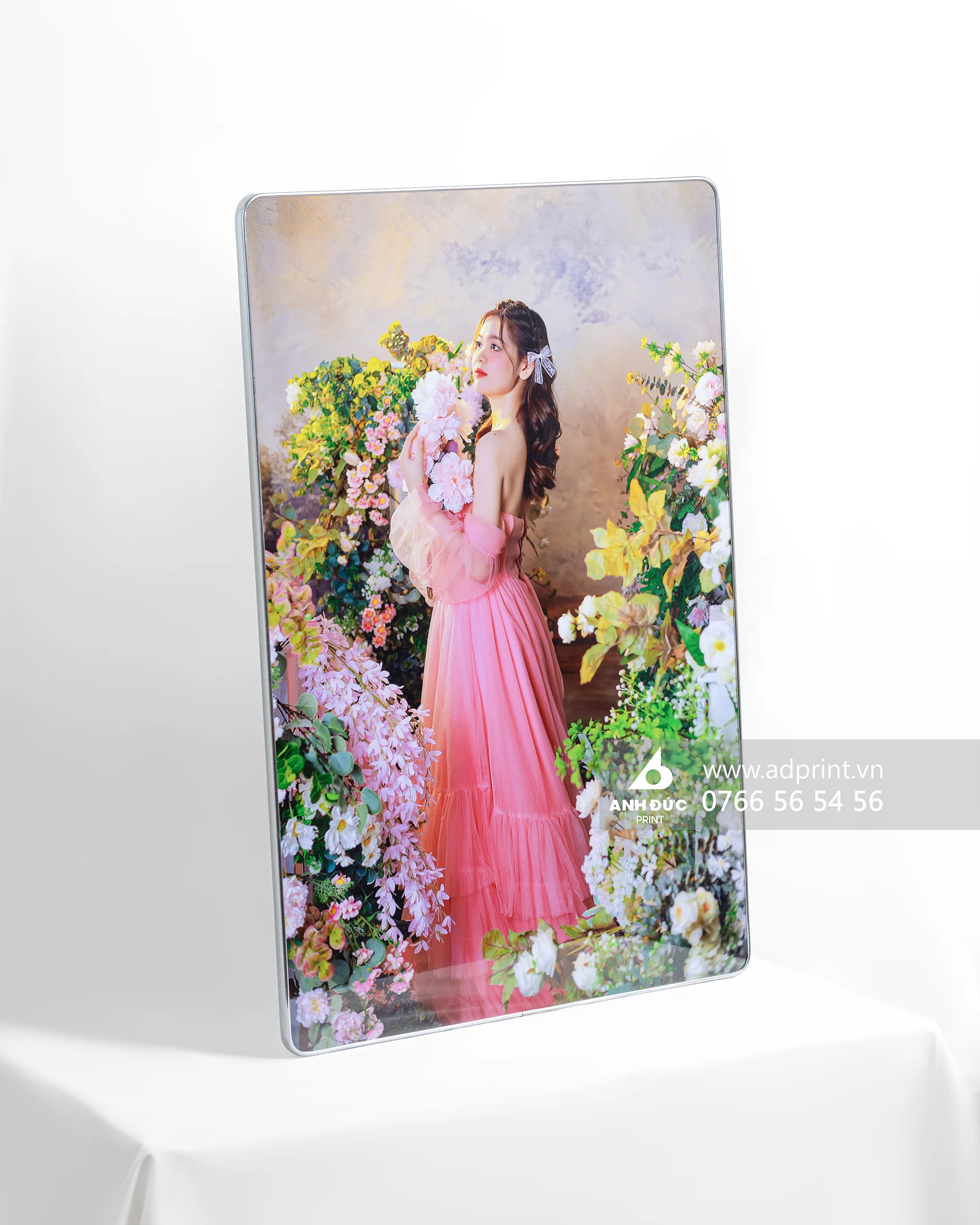 Ảnh pha lê viền