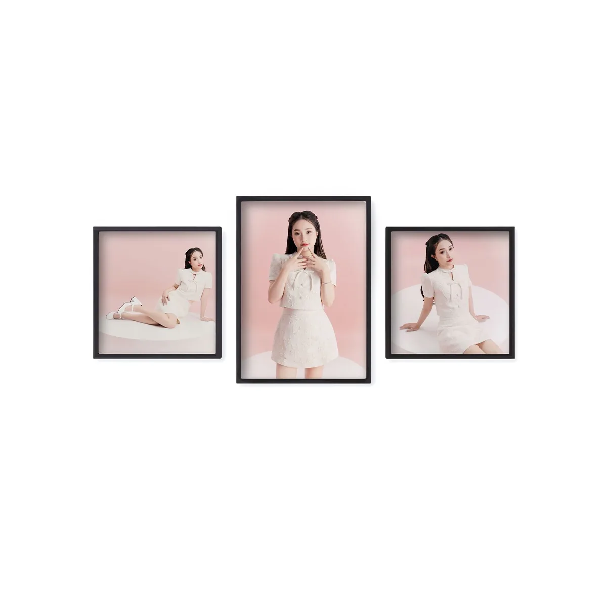 Bộ khung ảnh dán tường (Set 3 tấm)