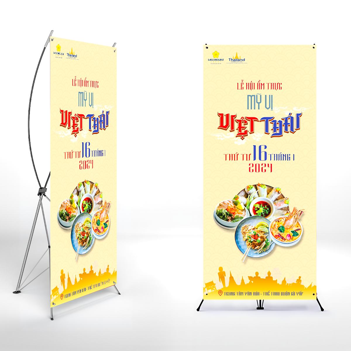 Chân Standee X 0.8x1.8m
