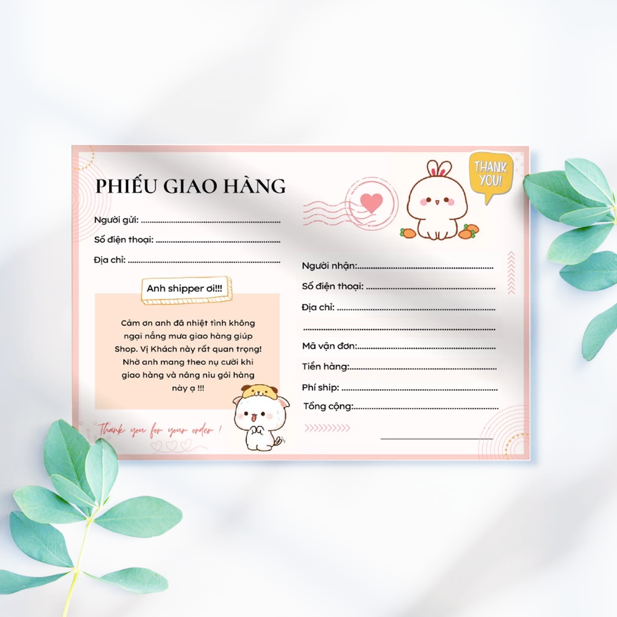 Nhãn Vận Chuyển