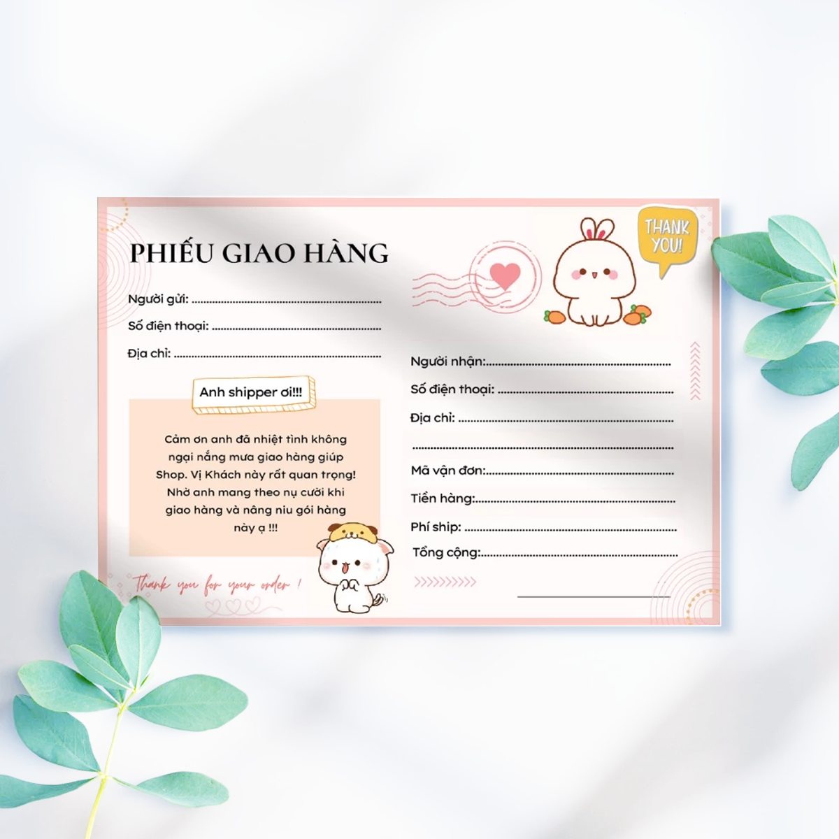 Nhãn Vận Chuyển