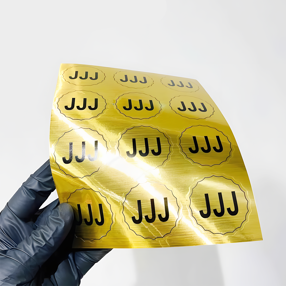 Nhãn Decal xi bạc/ vàng