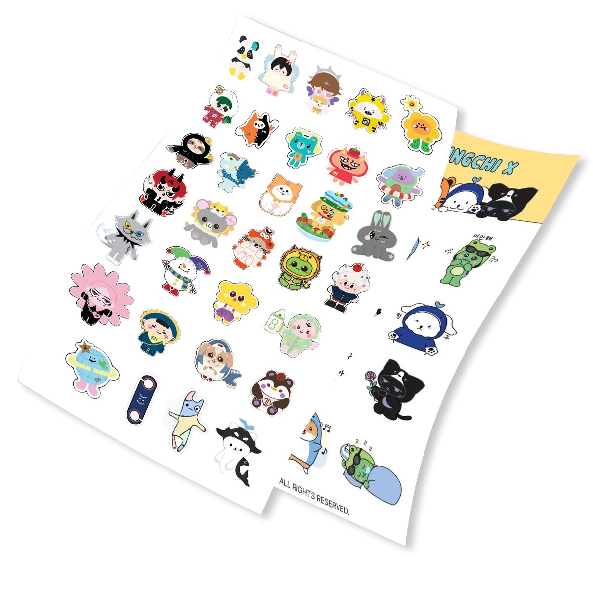 Nhãn Sticker dạng Tờ