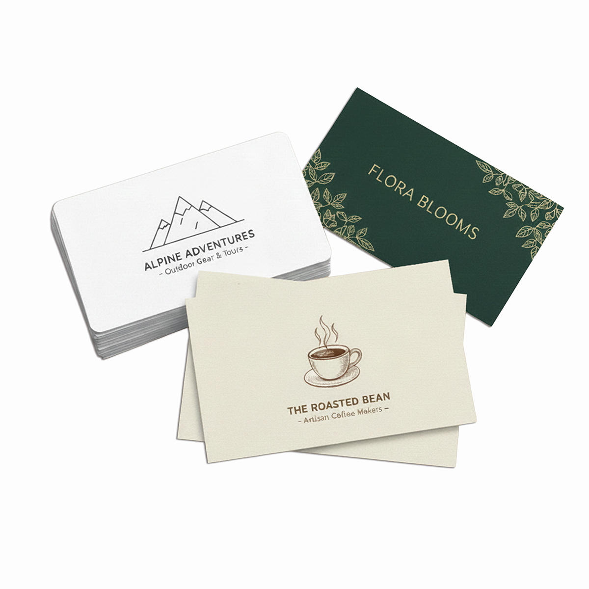 Danh Thiếp Không Cán Màng