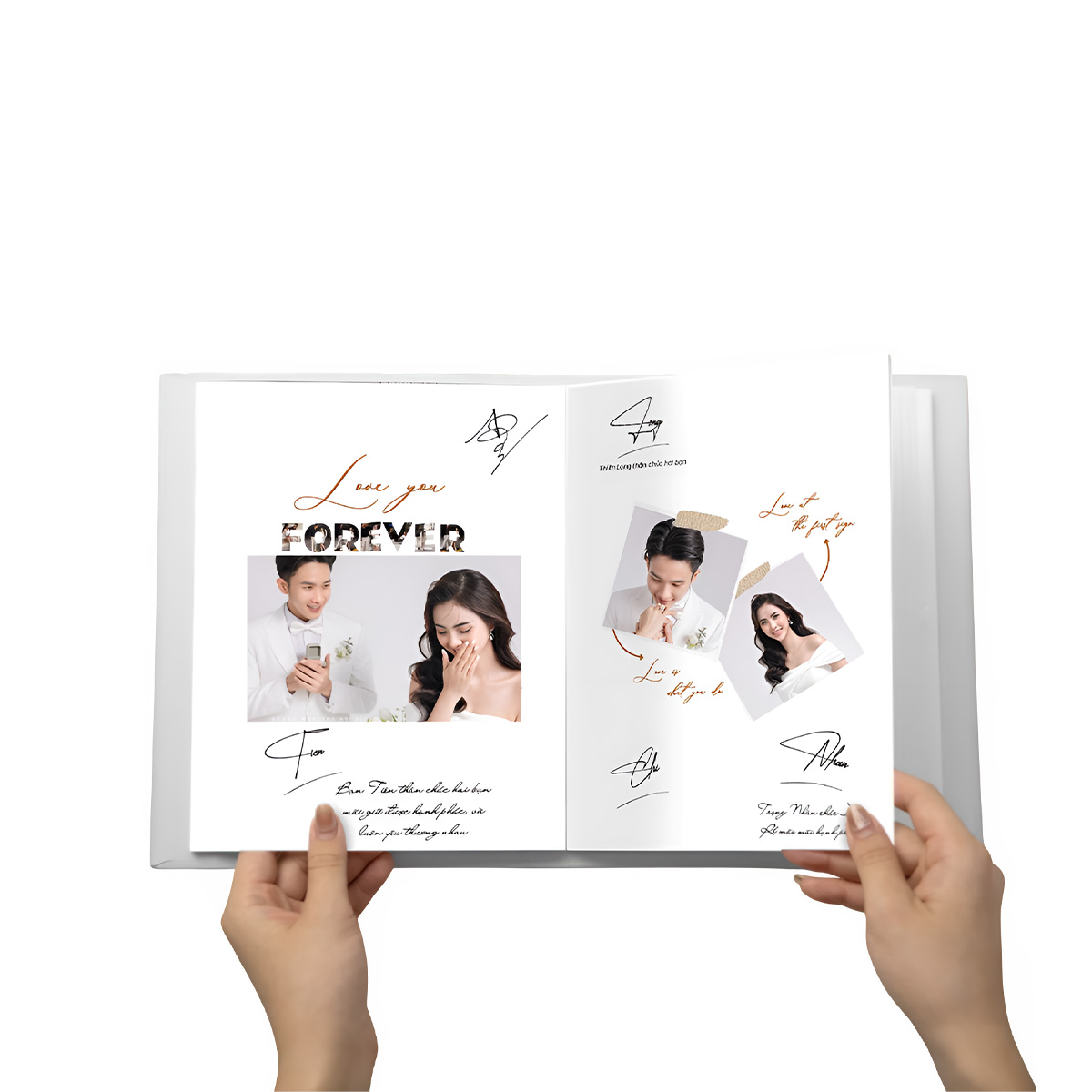 Thiết Kế Sổ Ký Tên