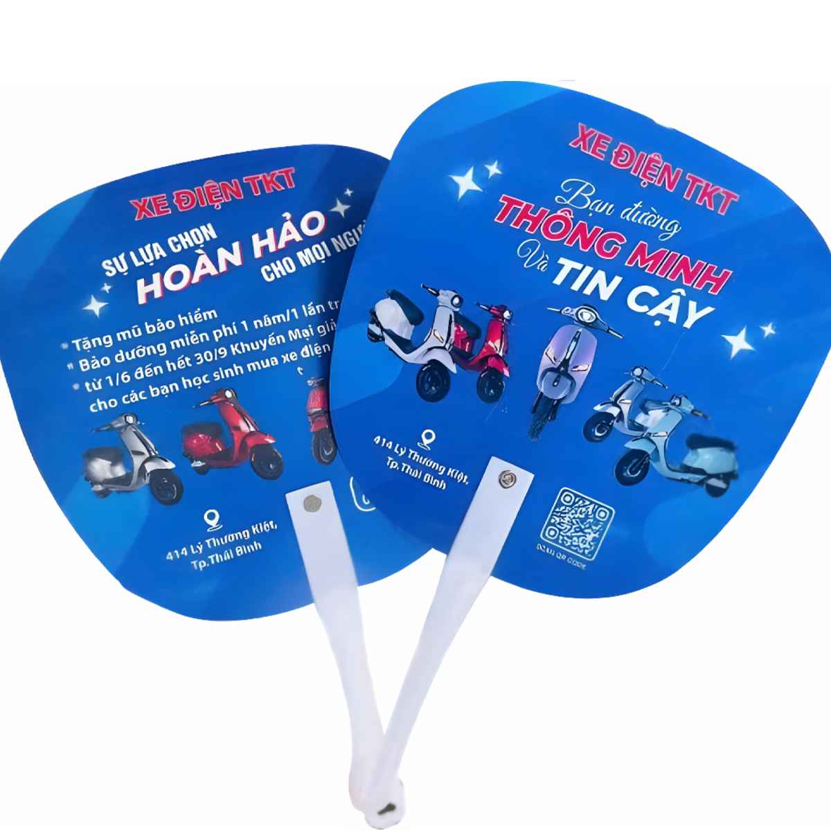 Quạt nhựa cầm tay