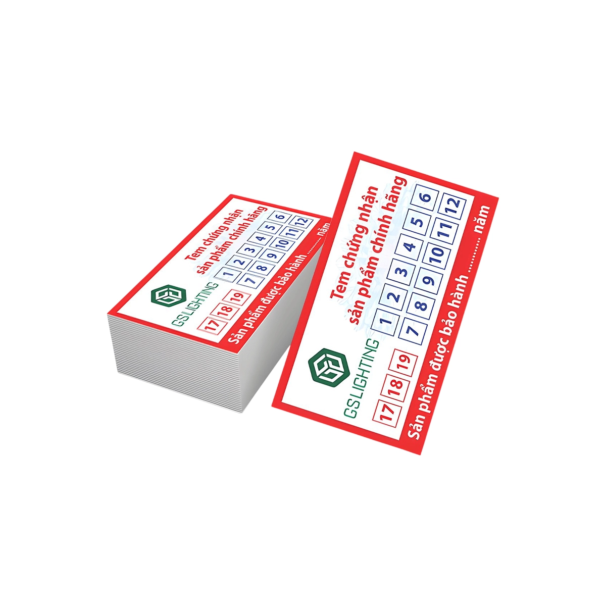 Nhãn Decal Tem Bể/ Tem Vỡ