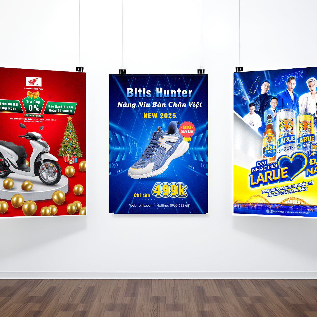 Poster chất liệu PP