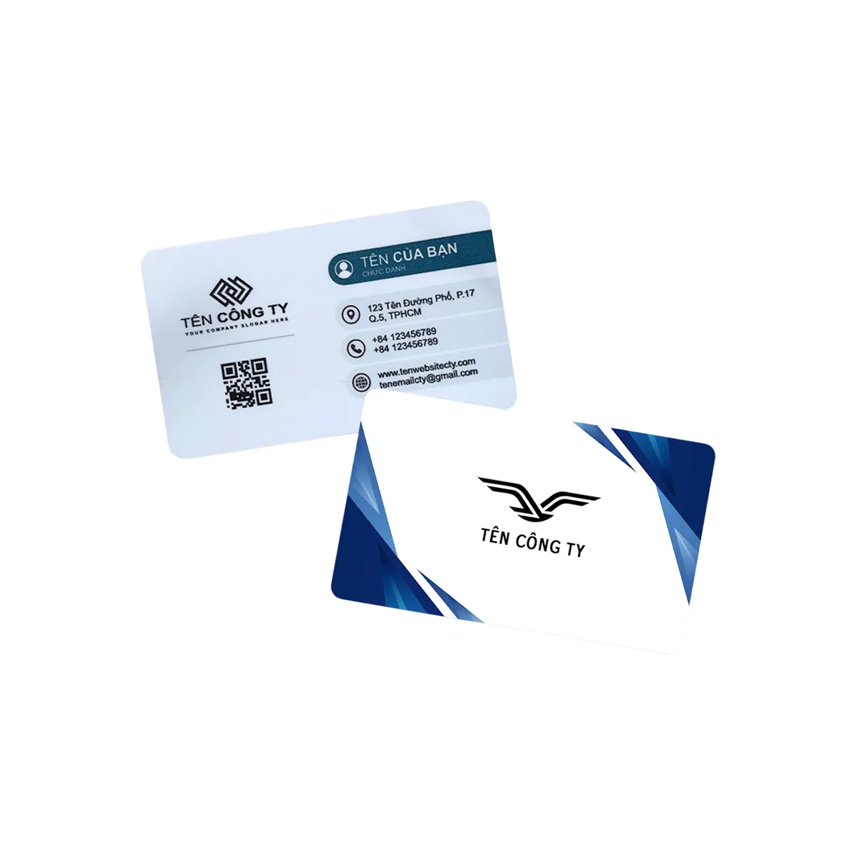 Danh Thiếp Giấy Nhựa