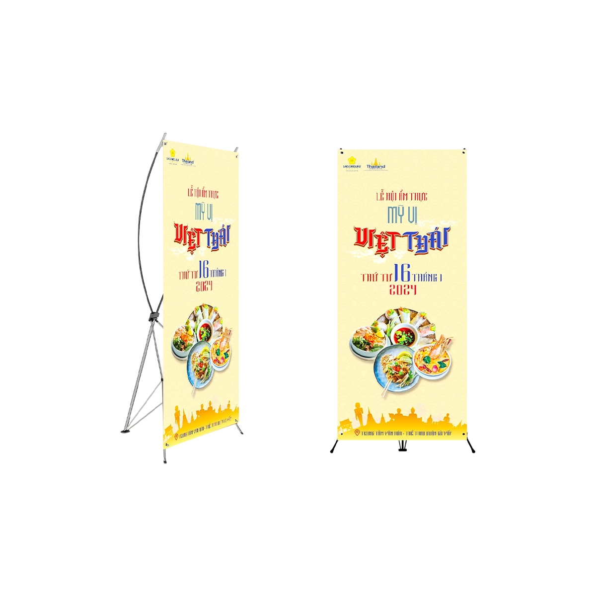 Chân Standee X 0.8x1.8m