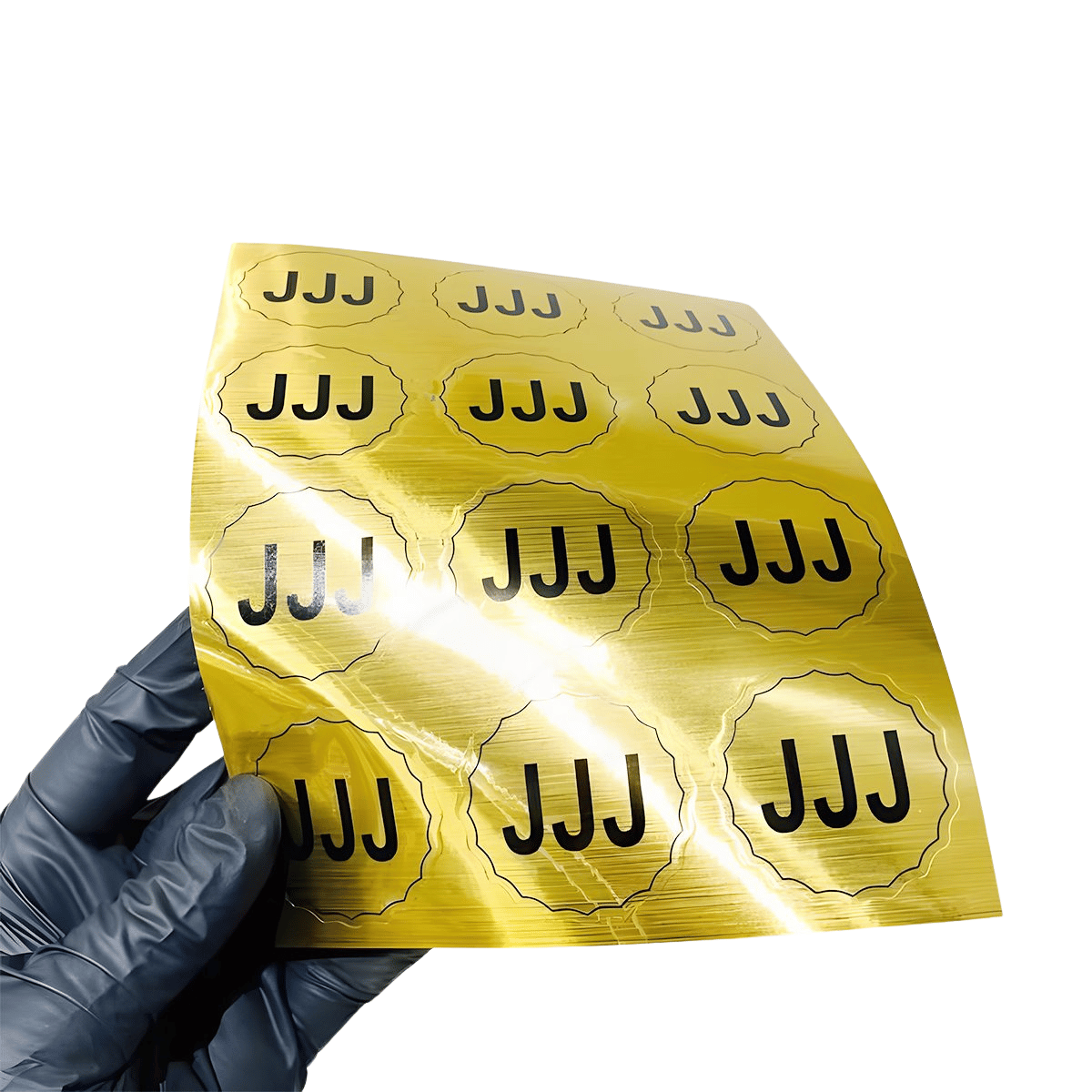 Nhãn Decal xi bạc/ vàng