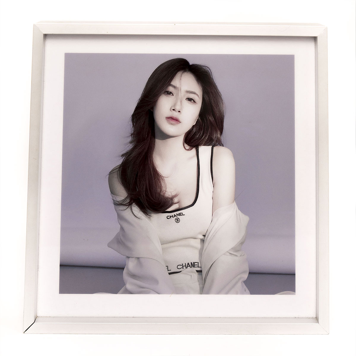 Ảnh Ép Gỗ Viền Bạc Để Bàn