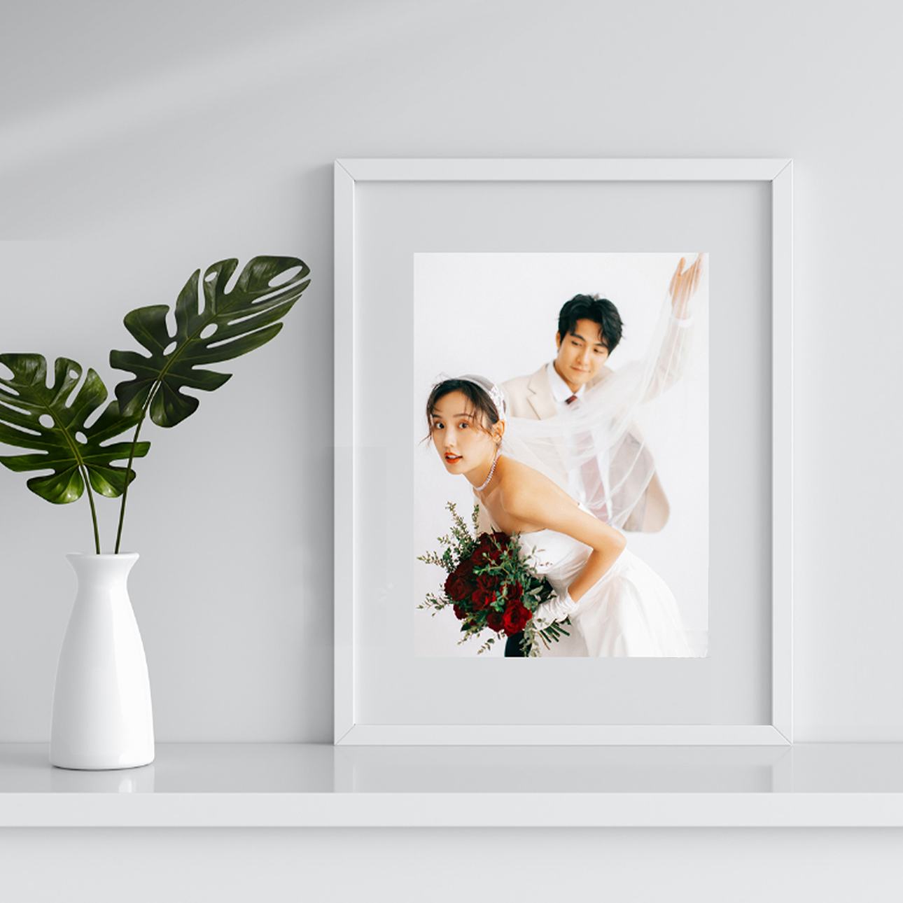 Ảnh Ép Gỗ Đóng Khung Để Bàn