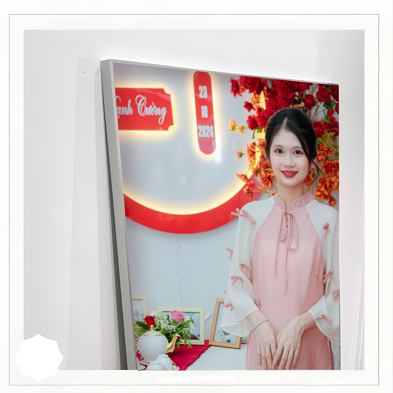 Ảnh Ép Gỗ Đóng Khung