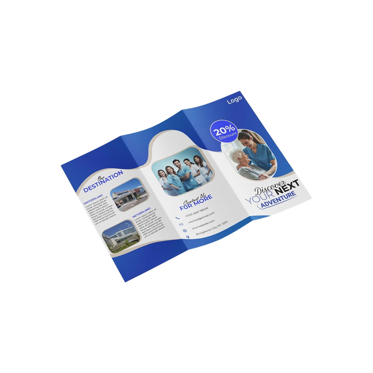 In brochure