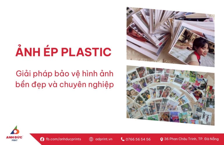 ảnh ép plastic