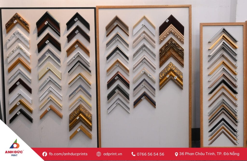 In ảnh đóng khung 