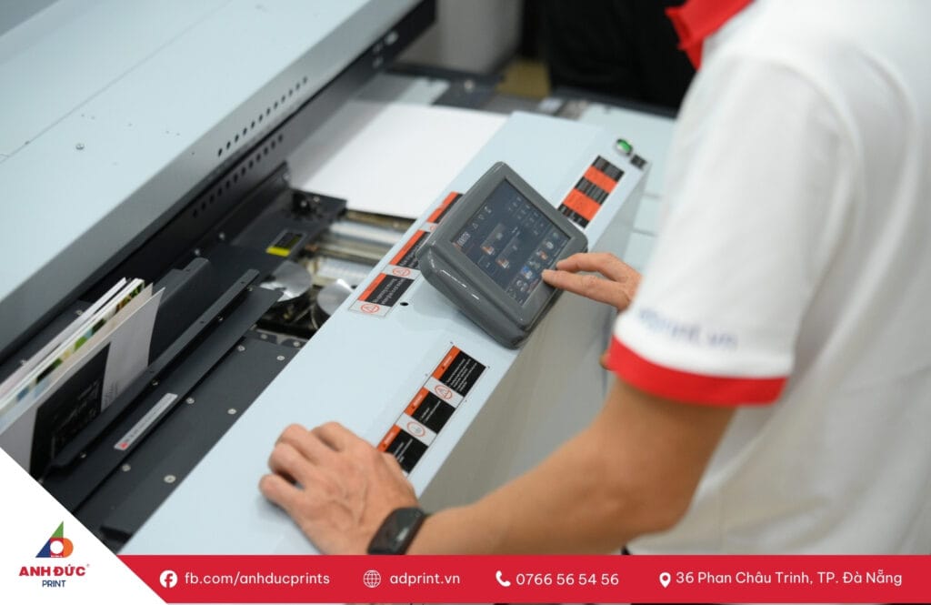 In ảnh đóng khung 