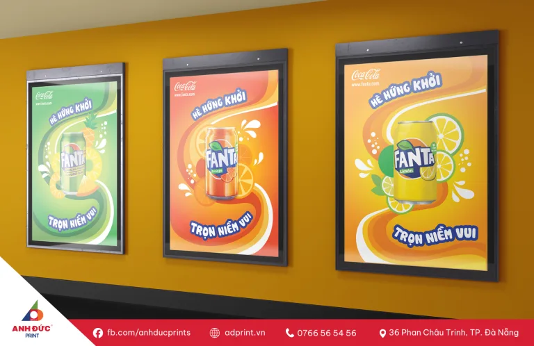 Backlit film trong quảng cáo