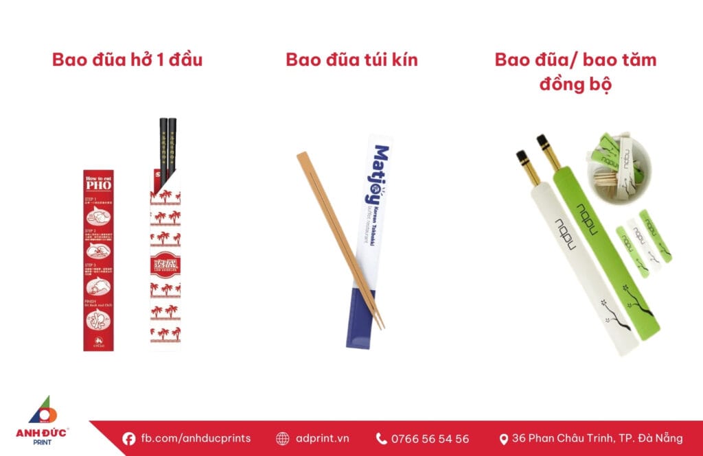 in bao đũa/ bao tăm 