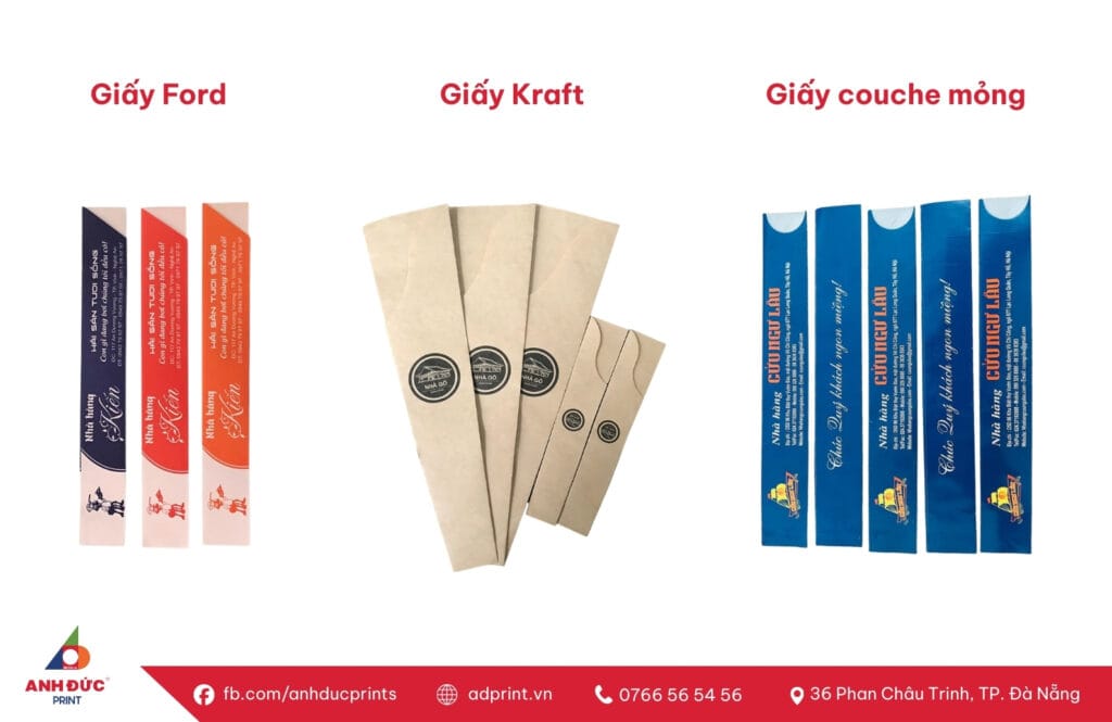 in bao đũa/ bao tăm 