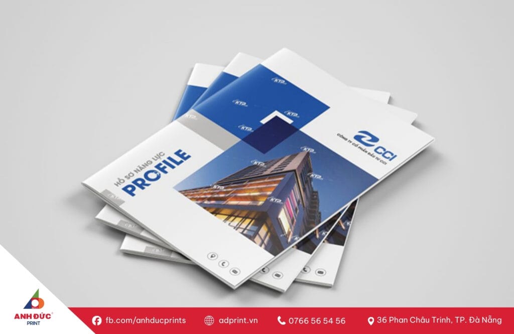 in profile công ty 
