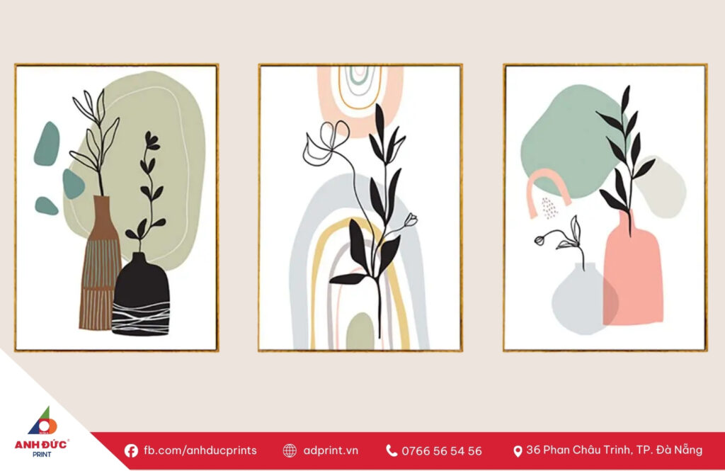 Khung tranh canvas – Giải pháp in tranh nghệ thuật tại Anh Đức Print 6 Khung gỗ căng canvas