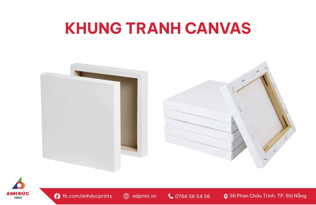 Khung tranh canvas – Giải pháp in tranh nghệ thuật tại Anh Đức Print 4 khung tranh canvas