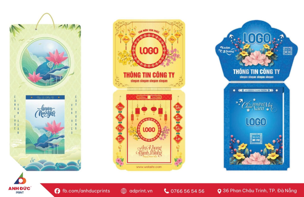 In lịch treo tường tại Anh Đức Print – 3 dòng lịch cao cấp được ưa chuộng nhất hiện nay 7 Lịch Bloc