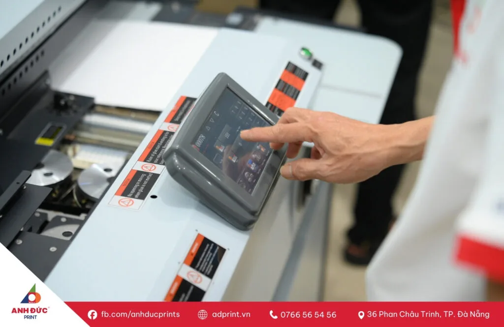 Menu giấy A3 gấp đôi