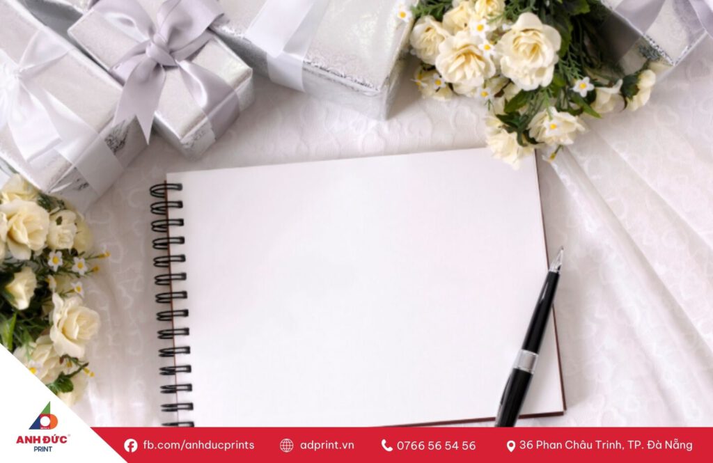 sổ ký tên đám cưới