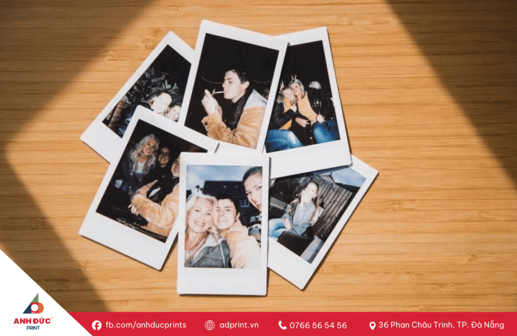 In ảnh Polaroid – Lưu giữ khoảnh khắc theo phong cách hoài niệm 3 in ảnh polaroid