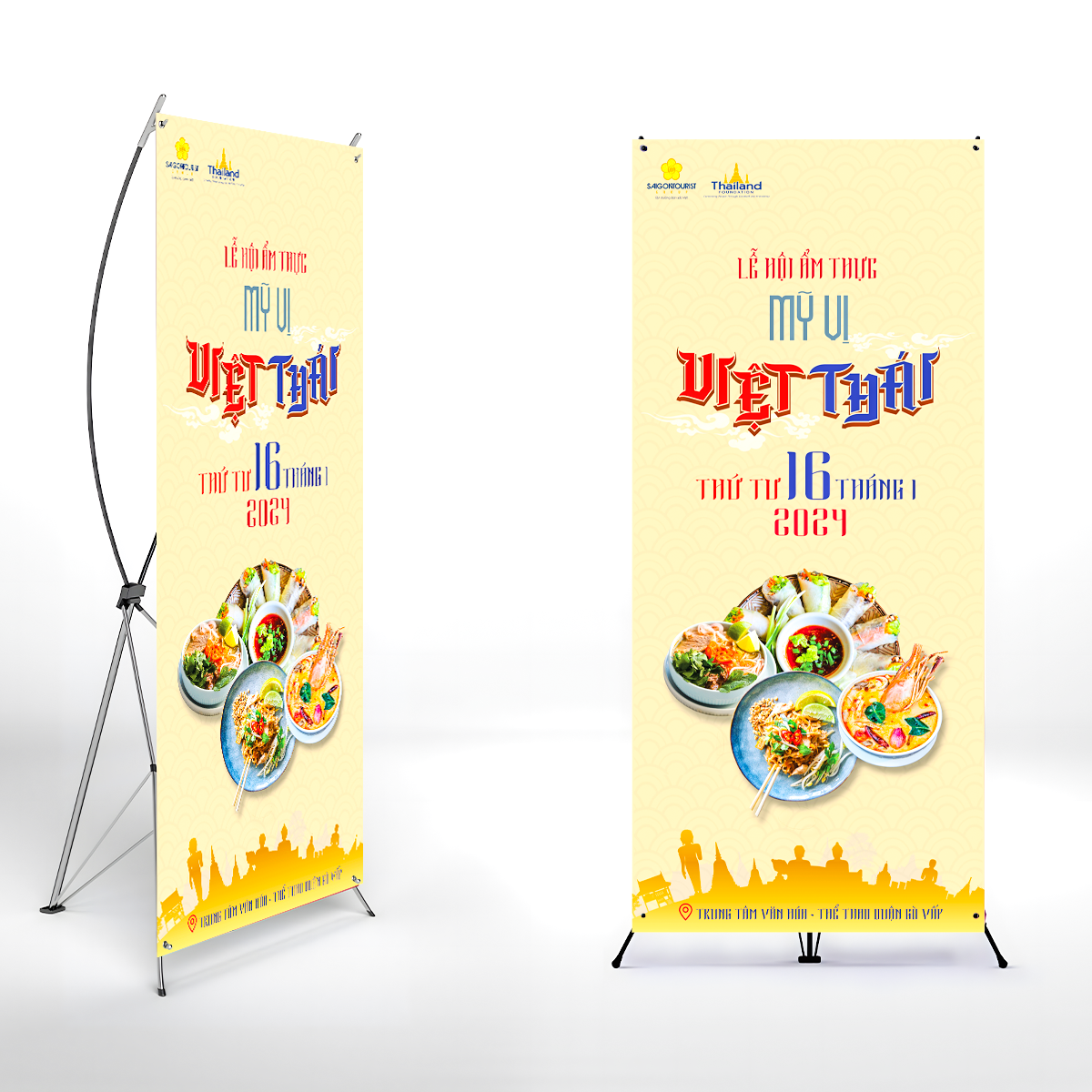 Chân Standee X 0.8x1.8m