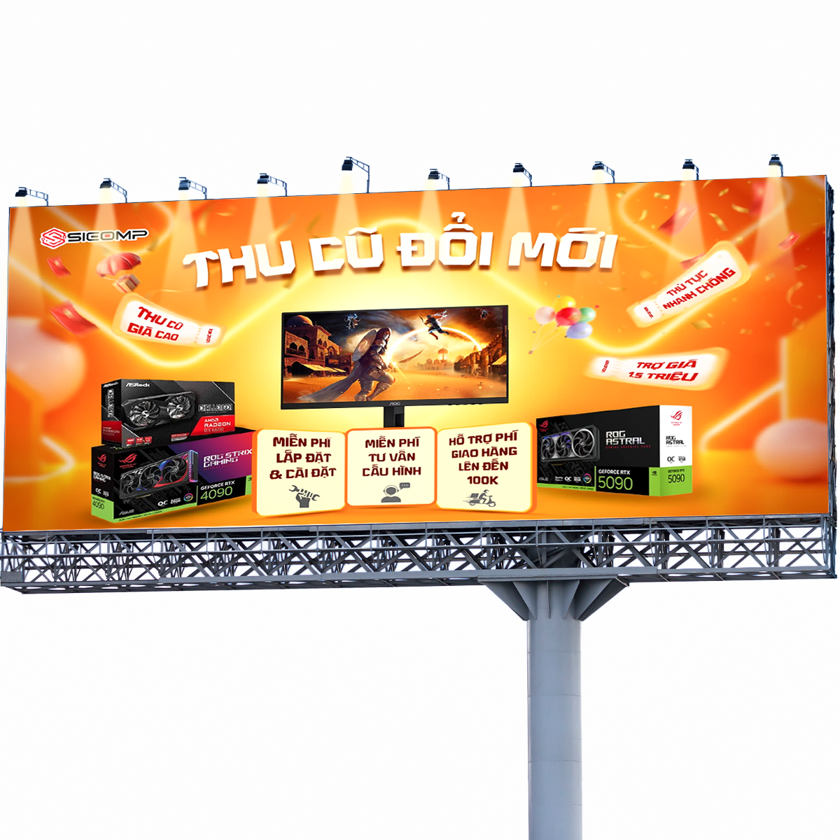 Bạt hiflex ngoài trời