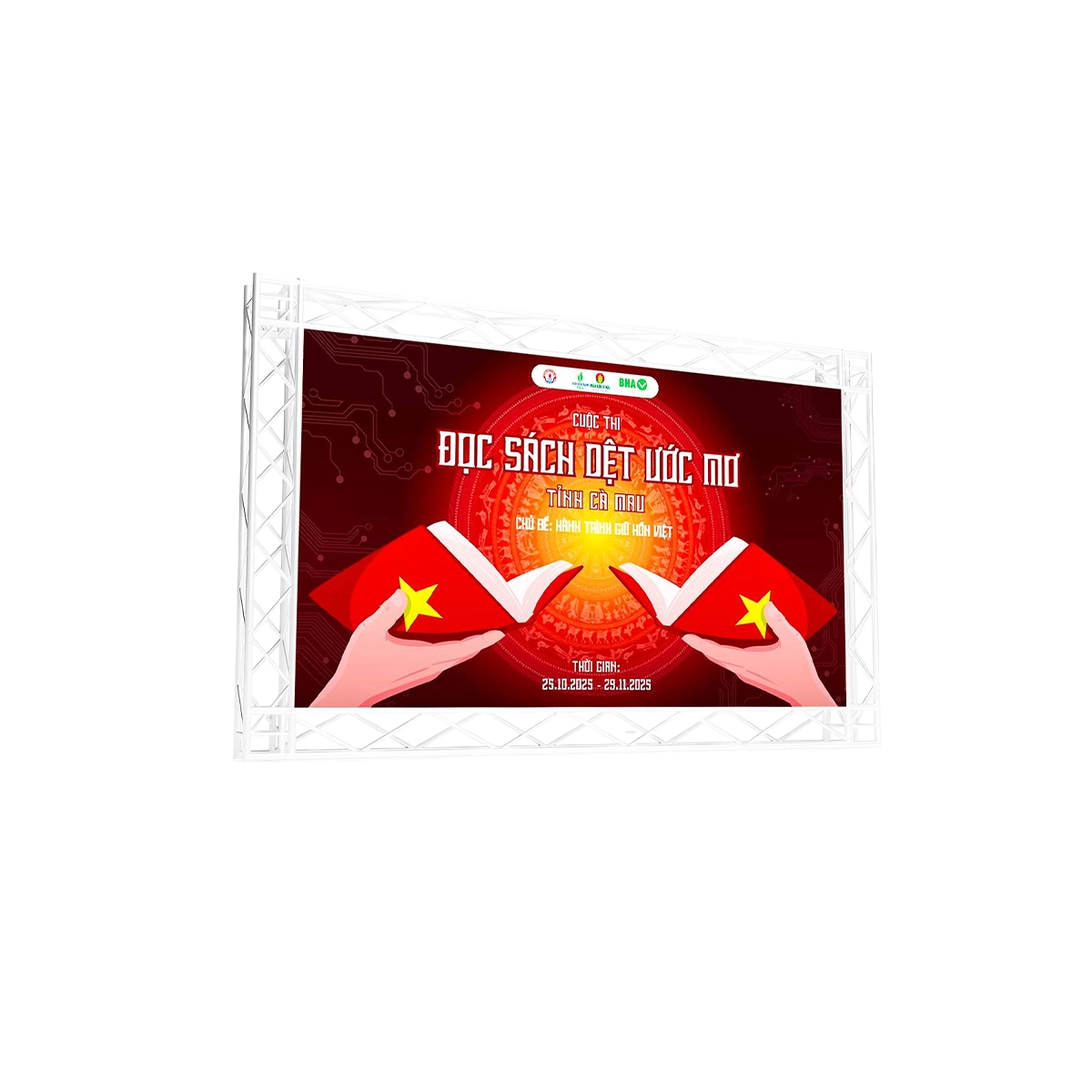 In backdrop sự kiện