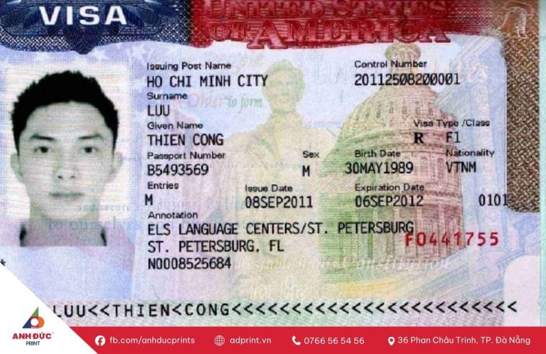 quy định ảnh visa