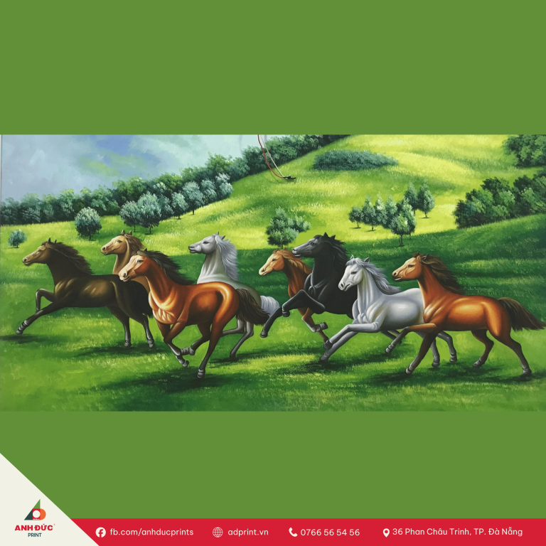 Cách treo Tranh Mã Đáo Thành Công