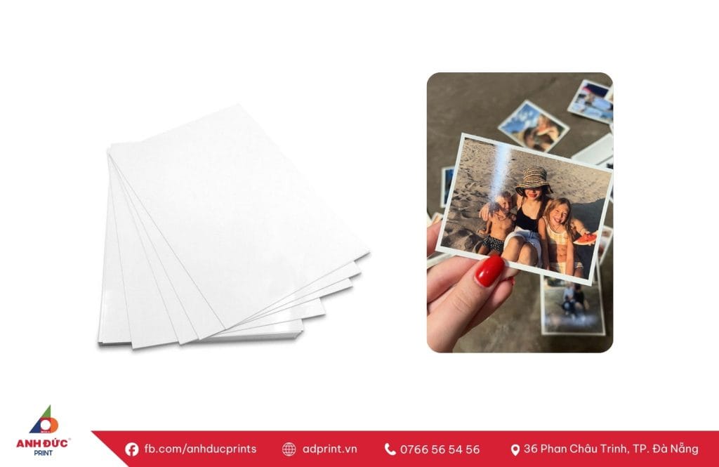 Các loại giấy in ảnh