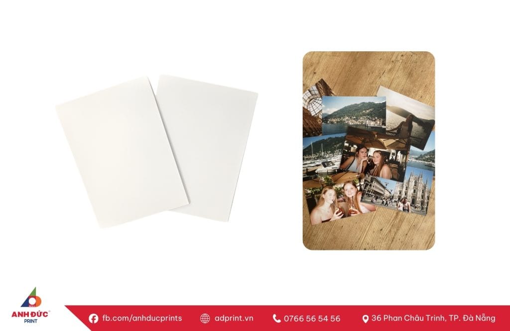 Các loại giấy in ảnh