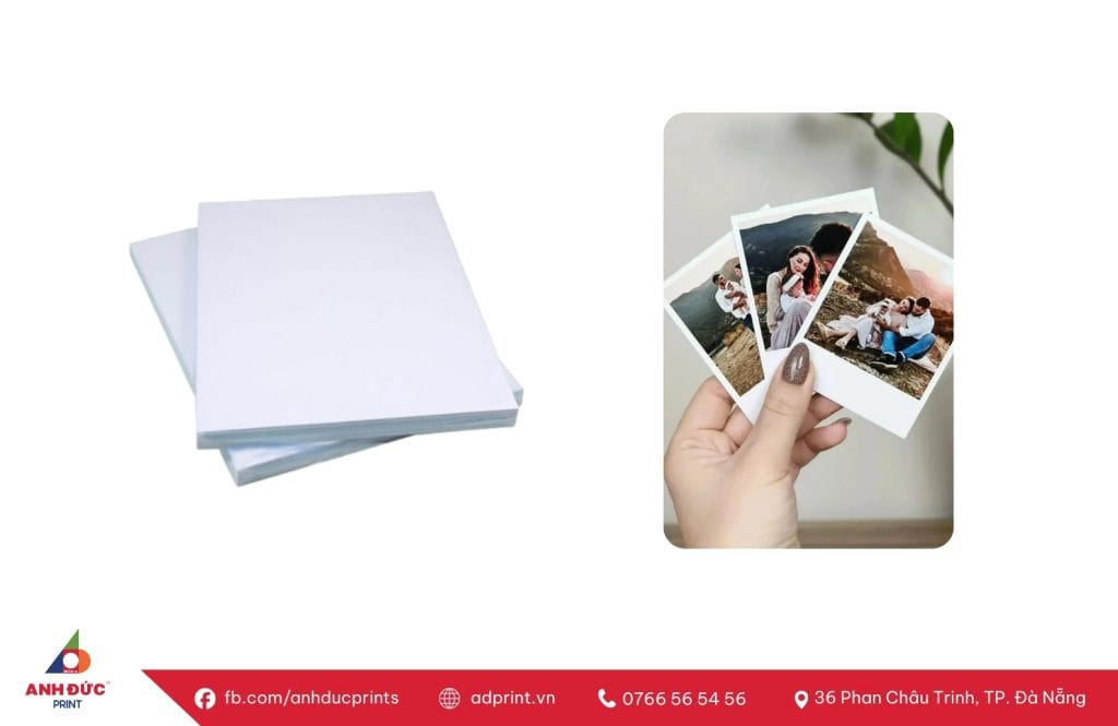 Các loại giấy in ảnh