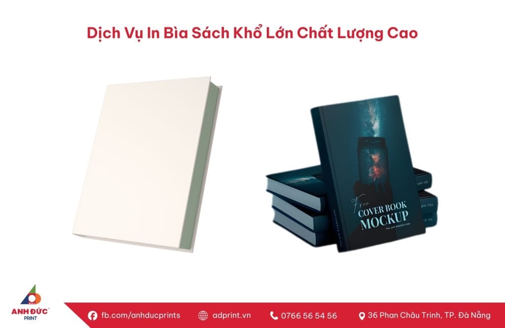 In Bìa Sách Khổ Lớn