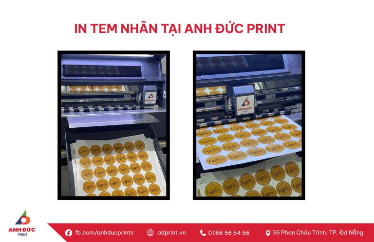 In tem nhãn tại Anh Đức Print