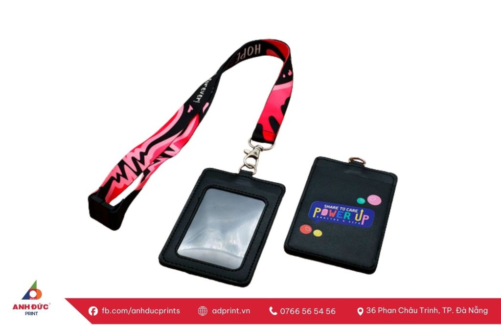 in dây đeo thẻ
