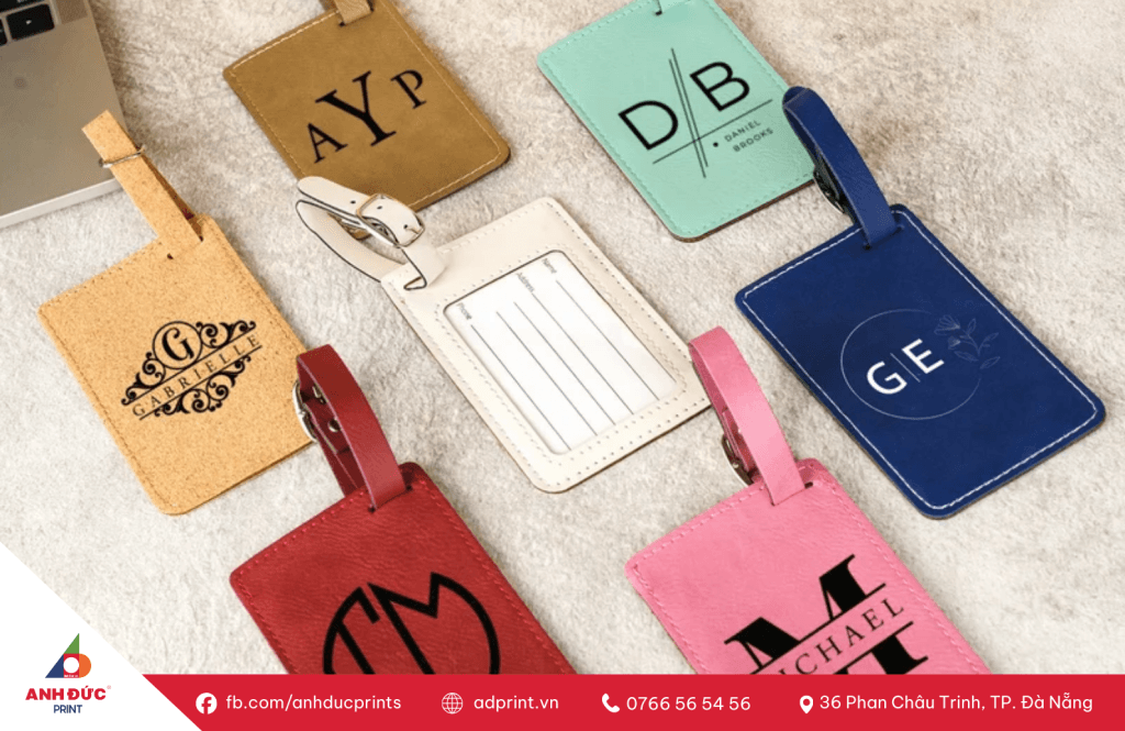 in thẻ hành lý