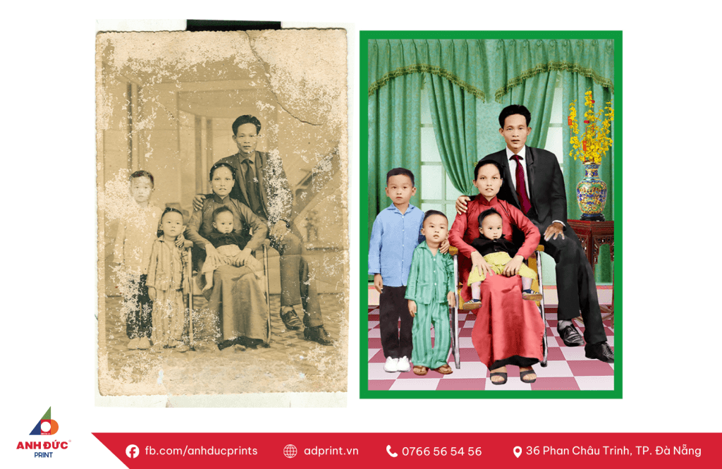 in phục hồi ảnh cũ