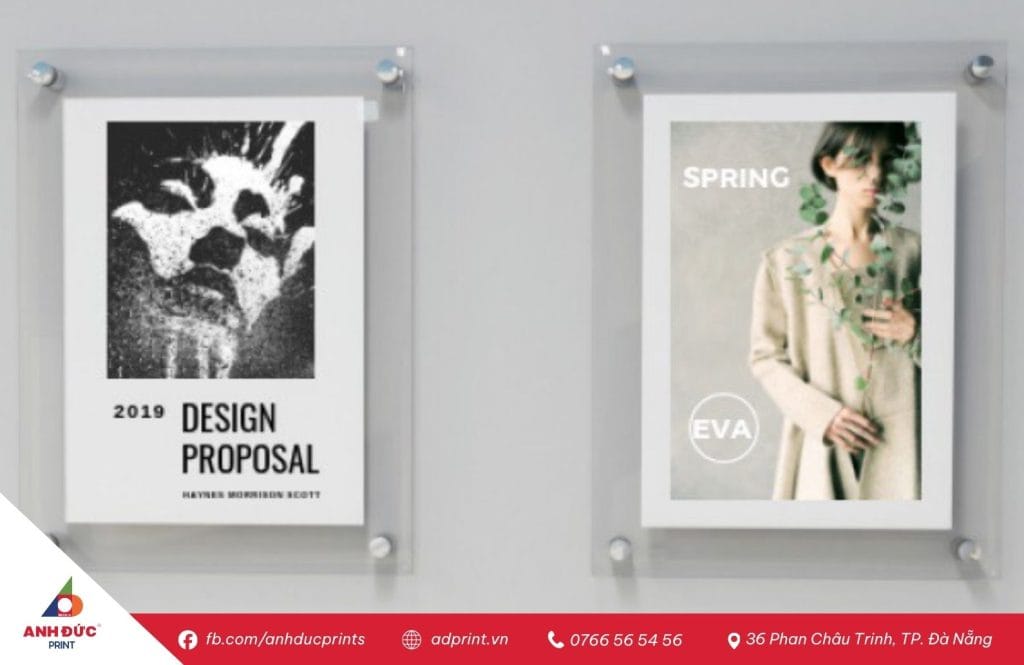 khung poster treo tường