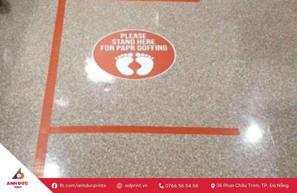 in sticker dán sàn