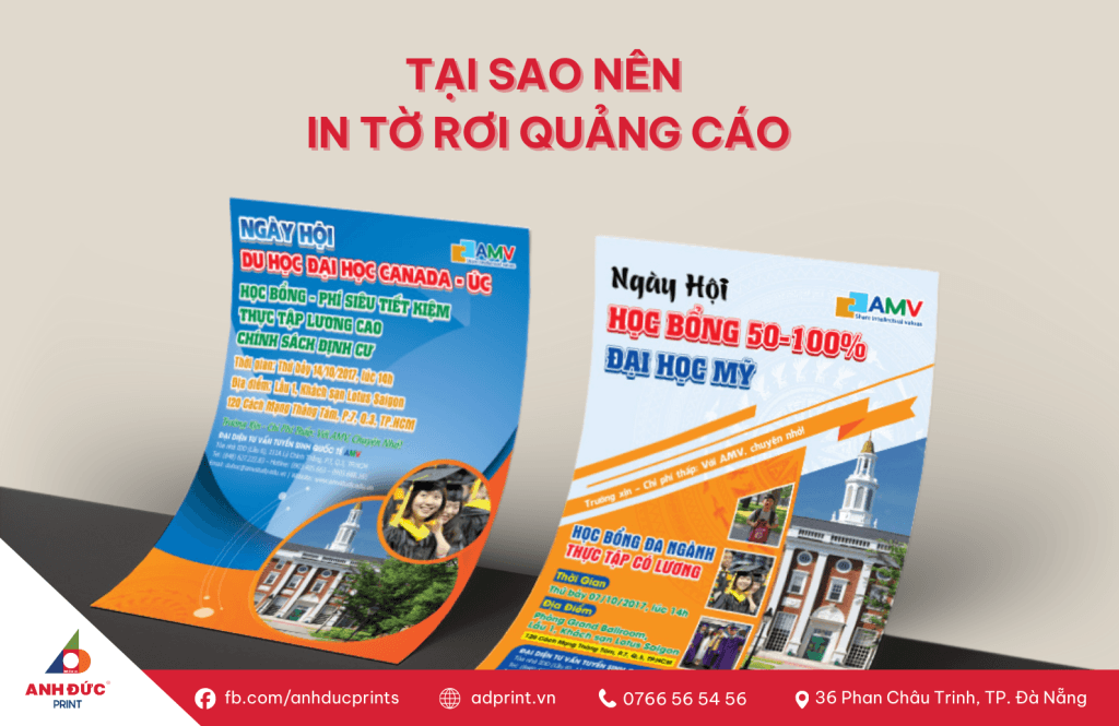 Tại sao nên in tờ rơi quảng cáo