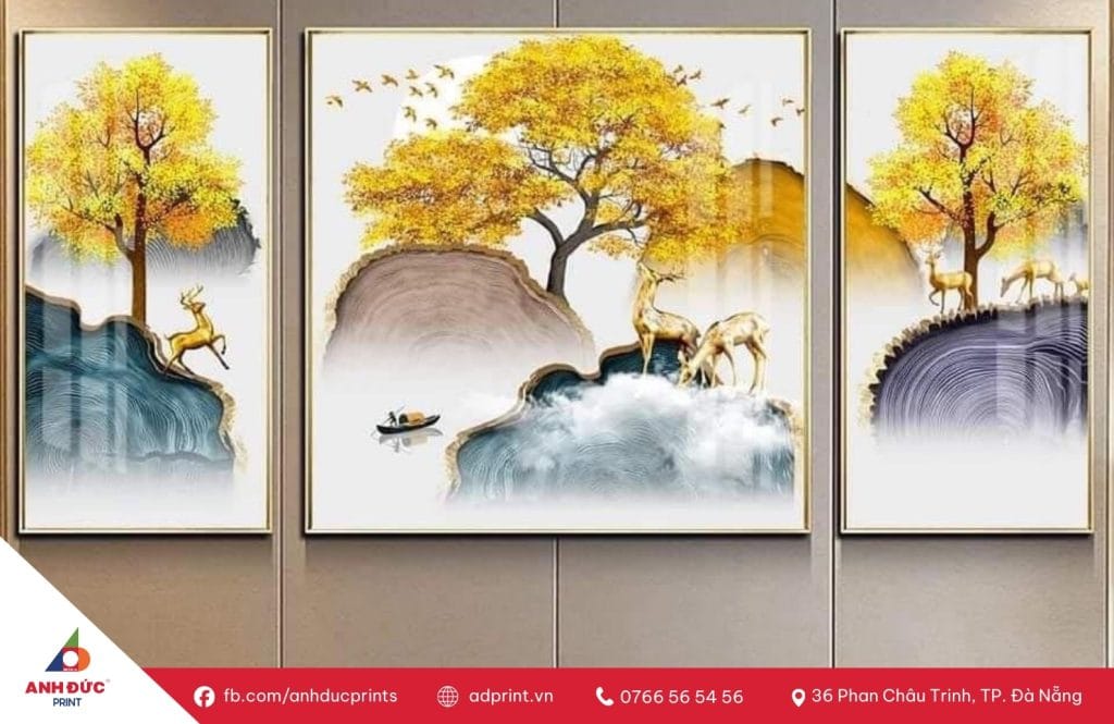 In Tranh Canvas Gương