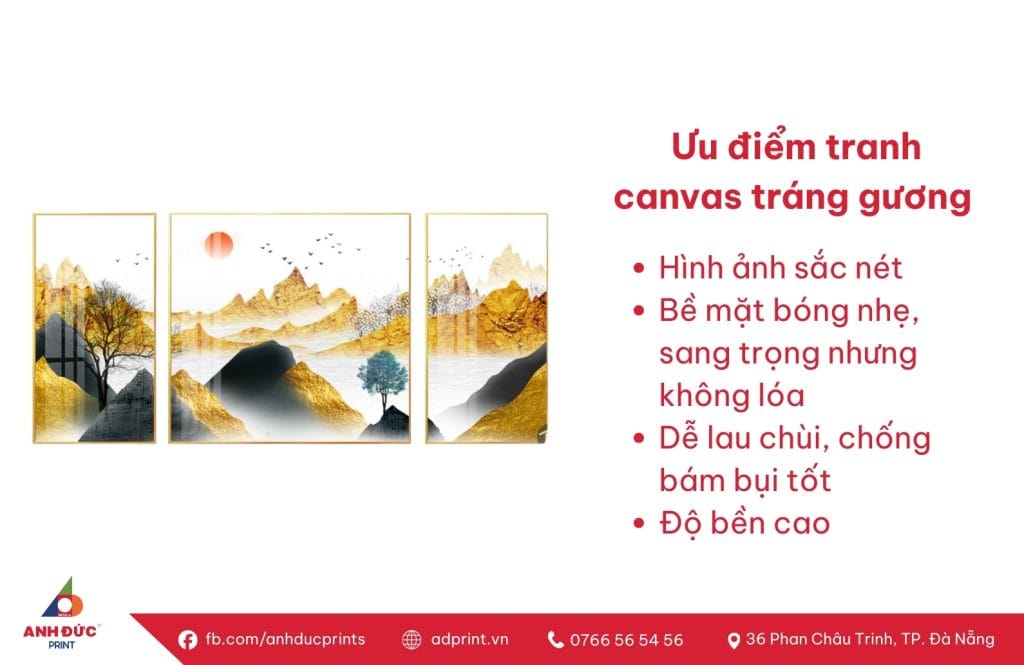 In Tranh Canvas Gương